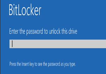 bitlocker encryption drive inaccessible