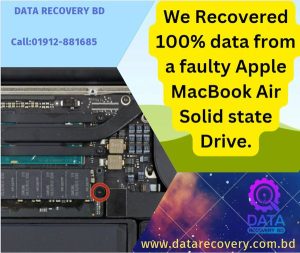 MacBook Air SSD Data Recovery Service in Dhaka