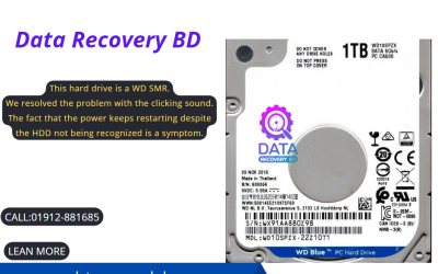 Data Recovery from clicking sound of WD10SPZX-22Z10T1