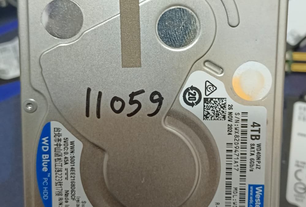 Transcend External Hard Drive (WD 4TB Inside) Data Recovery